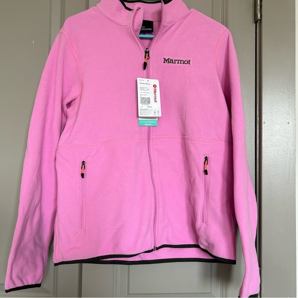 Marmot Rocklin Full Zip Jacket Women's Medium in Wild Orchid (Bright Pink) - Picture 1 of 7